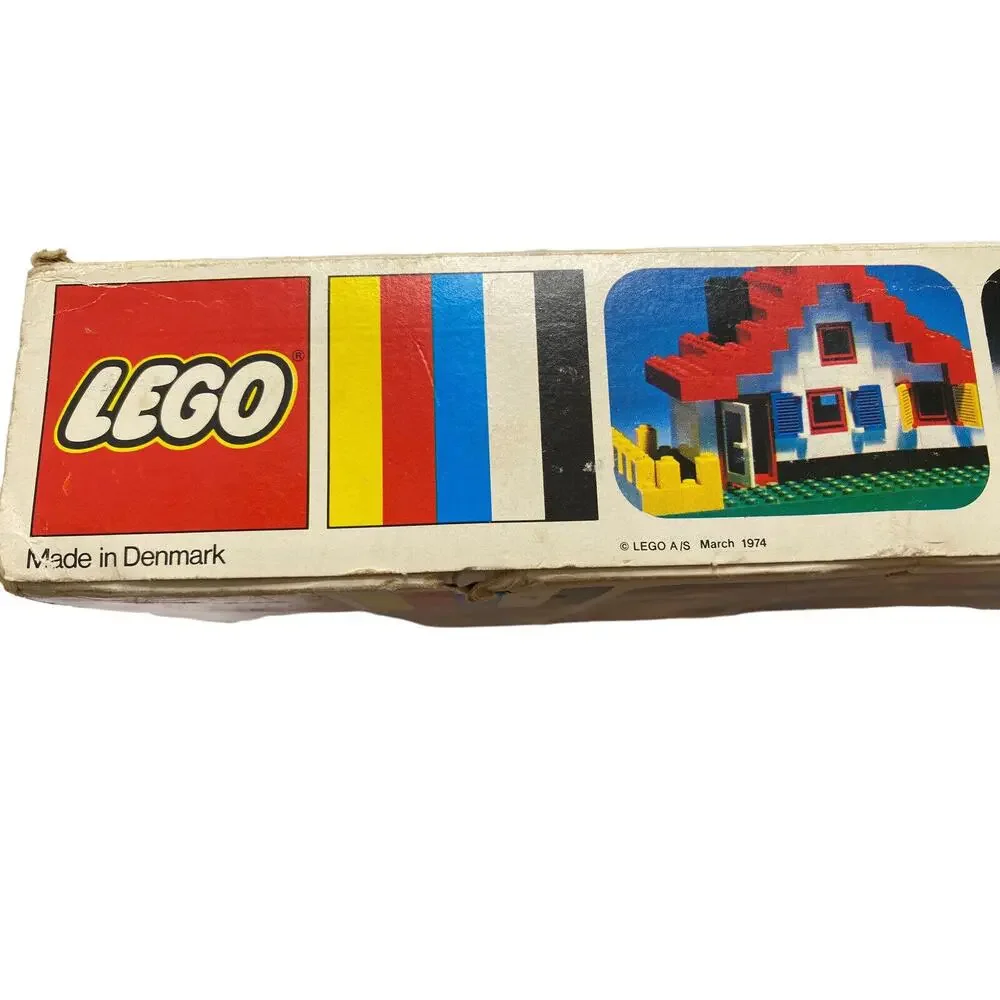 Vintage LEGO Box March 1974 *BOX ONLY No Bricks* Movie TV Prop Compartment